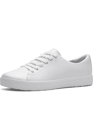 Shoes For Crews Old School Low-Rider IV, Shoes for Women and Men with Non Slip Outsole, Water Repellent and Lightweight Work Trainers