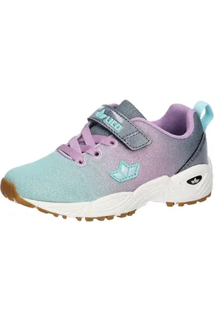 LICO Florina Vs Indoor Trainers, Turquoise, Purple, Grey, 8 UK