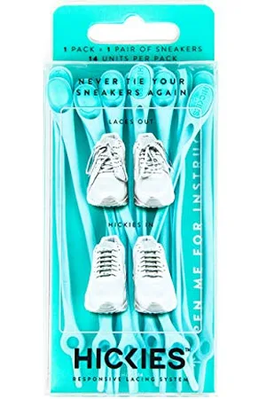 Hickies 1.0 Originals Elastic One Size Fits All No-tie Shoelaces (14 laces, Works In All Shoes)