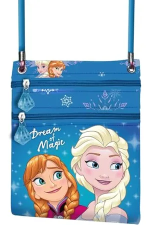 Disney Frozen 2 Dream-Action Vertical Shoulder Bag, Blue, 15.5 x 18 cm