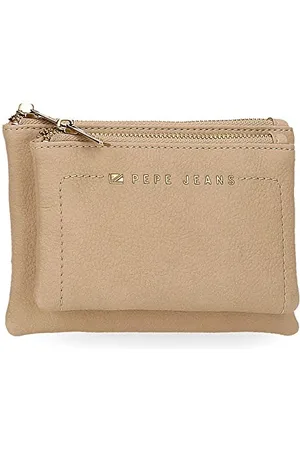 Pepe Jeans Diane Purse Toiletry Bag Beige 17x9x2 cm Synthetic Leather