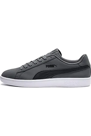 PUMA Smash v2 Buck Sneaker Iron Gate- Black 3.5