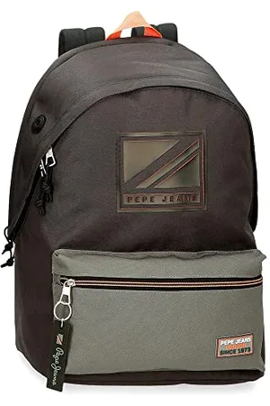 Pepe Jeans Cody Double Compartment Laptop Backpack 15.6" Black 31x44x15 cms Polyester 23.87L