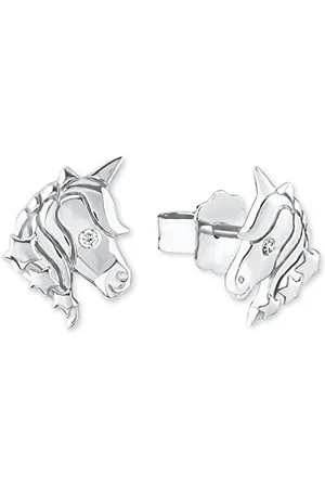 QS by s.Oliver Stud earrings 925 Sterling girls