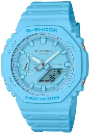 Casio Men Analogue-Digital Quarz Watch with Plastic Strap GA-2100-2A2ER