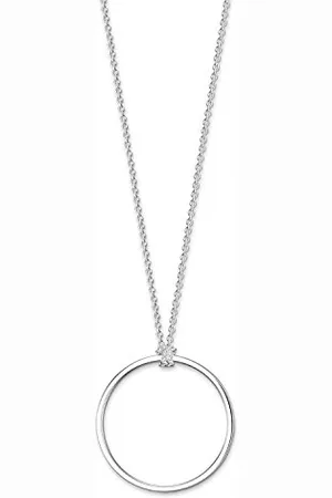 Thomas Sabo Women Charm Necklace Circle Charm Club 925 Sterling X0252-001-21-L70