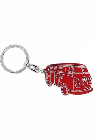 Brisa VW Collection - Volkswagen Metal Keyring Keychain Accessory Keyholder in T1 Bus Design