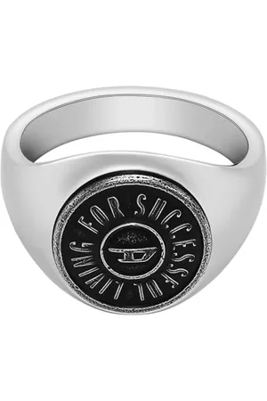Diesel Ring Jewelry DX1463040-25 Brand, Estándar, Metal, No Gemstone