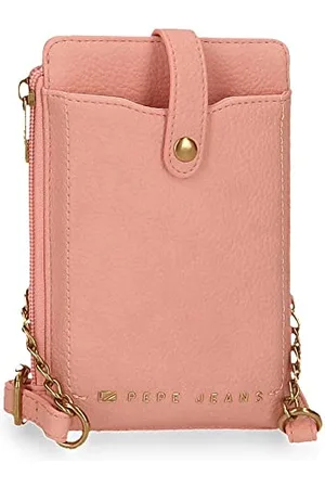Pepe Jeans Diane Shoulder Bag Mobile Holder 9,5x16,5 cm Synthetic Leather