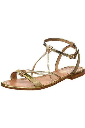Les Tropéziennes par M Belarbi Hirondel, Women’s Ankle Strap Sandals, Gold (or Iris 914), 2.5 UK (36 EU)