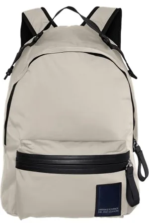 Armani Exchange Men Milano Edition, Sustainable, Internal Pockets Backpack, , Large
