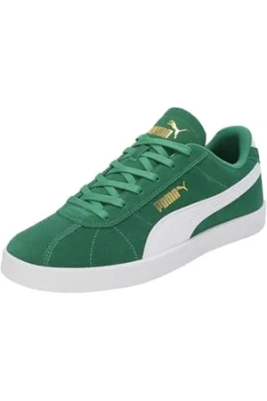 PUMA Unisex Club II Sneaker, Archive Green White Gold, 2.5 UK