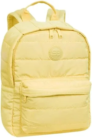 Coolpack Abby Unisex Kids School Backpack, Pastel/Powder Yellow, 32 x 26 x 12 cm, Designer