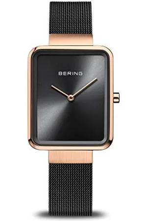 Bering Women Analog Quartz Classic Collection Watch with stainless steel Strap and Sapphire Crystal 14528-166