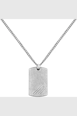 Police Men Stainless Steel Pendant Necklace - PJ26475PSE.01