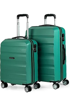 Itaca Set of 2 Rigid Travel suitcases 4 Wheels Trolley 55/67/77 cm abs. Resistant and Lightweight. Luggage. Small Cabin Approved and Medium.