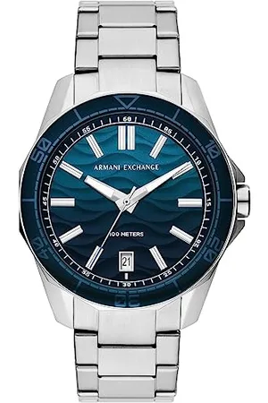 Armani Exchange Men Analog Quartz Watch with Stainless Steel Strap AX1950