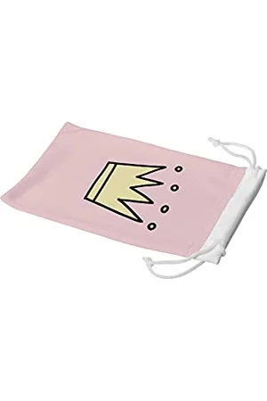 Bonamaison Digitally Printed Glasses Pouch, Sunglasses Pouch, 100% Cotton, Soft & Slim, Protective Glasses Case with Drawstring Closure, 1 Piece, 11x19 cm
