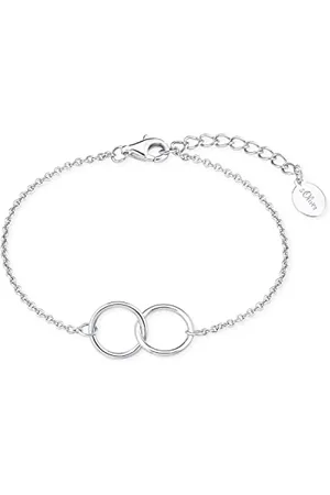 QS by s.Oliver Bracelet 925 Sterling woman Bracelet, 16+3 cm, , comes in jewelry gift box