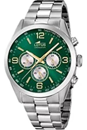 Lotus Men Analog Quartz Watch with Stainless Steel Strap 18152/H