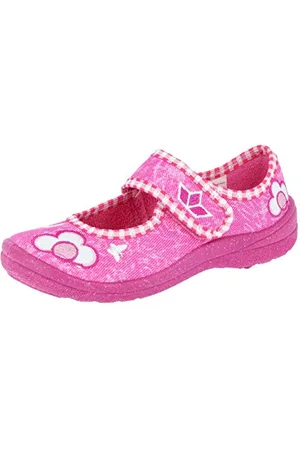 LICO Sweet Girl Low-Top Slippers, Pink (Pink/Rosa/Weiss Pink/Rosa/Weiss), 13 UK Child
