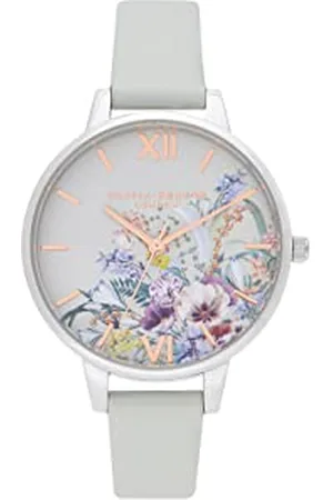 Olivia Burton Analogue Quartz Watch for Women with Vegan Leather Strap - OB16EG153