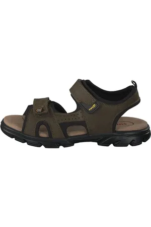 Superfit Boys’ Scorpius Ankle Strap Sandals, Green (Grün/Schwarz 70), 8.5 UK