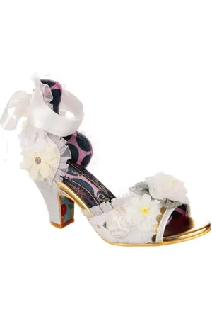 Irregular Choice By Any Other Name Fabric/PU Off White 42