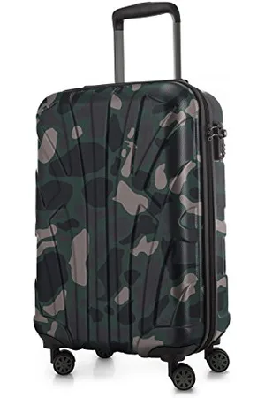 SUITLINE Hand Luggage, Cabin Trolley, Hardshell Suitcase, 100% ABS, 55 cm, 34 liters