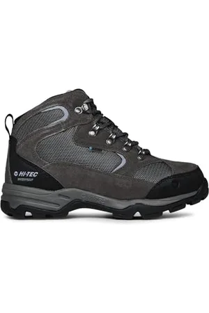 Hi-Tec Womens Tec Storm Waterproof Walking Boot Boots Grey/Lavender 7 (40)