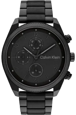 Calvin Klein Analogue Multifunction Quartz Watch for Men Impact Collection with Stainless Steel Bracelet - 25200359