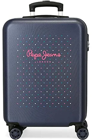 Pepe Jeans Molly Multicoloured Cabin Suitcase 38x55x20 cm Rigid ABS Combination lock 34 Litre 2.6 Kg 4 Double Wheels Hand Luggage