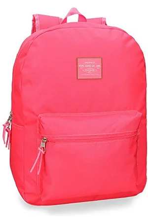 Pepe Jeans Cross Backpack Adaptable to Trolley Pink 32x44x15 cms Polyester 0 21.12L