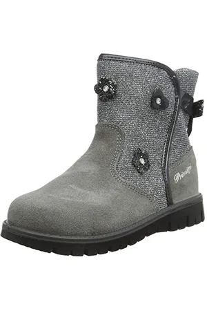 Primigi Baby Girls Prx 43676 Boots, Grey (Grigio/Grigio 4367611), 5.5 UK