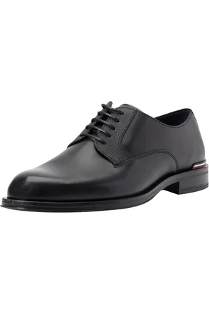Tommy Hilfiger Men CORE RWB Hilfiger Text LTH Shoe, , 42 EU