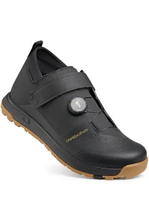 Crankbrothers Unisex Mallet Trail BOA Cycling Shoes, Black/Gold, 5.5 UK
