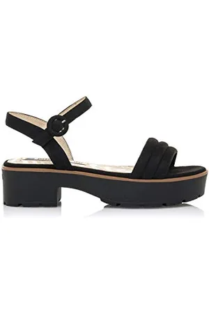 Mustang Women’s 50525 Sandal, Join 14 Negro, 6.5 UK
