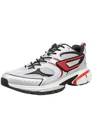 Diesel _Serendipity PRO S-SE_Shoes_Jet Black/Silver/Mirage Grey/Red Alert-H9508_44 EU