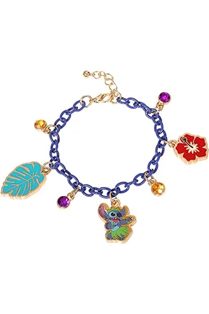 Disney Lilo and Stitch Enamel Costume Charm Bracelet BH00293YRML-65