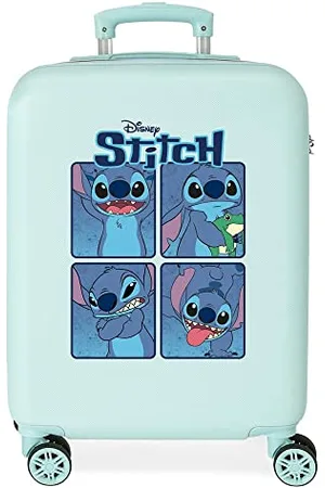 Disney Adorable Stitch Cabin Suitcase Hard ABS Side Combination Lock 4 Wheels Double Luggage Hand Luggage, , Maleta cabina, Cabin Suitcase