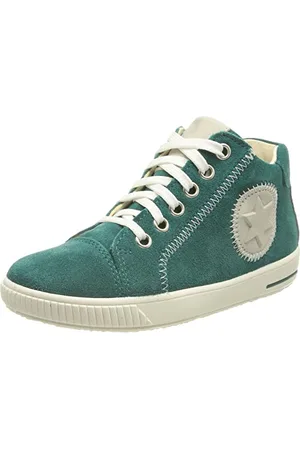 Superfit Moppy Trainer, Green/White 7010, 1 UK Child