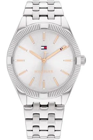 Tommy Hilfiger Analogue Quartz Watch for Women with Silver Stainless Steel Bracelet - 1782548