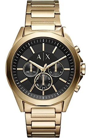 Armani Exchange Watch for Men, Chronograph Movement, 44 mm Stainless Steel Case with a Stainless Steel Strap, AX2611