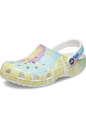 Crocs Unisex Classic Tie-dye Clogs, , 12 UK Men/ 13 UK Women