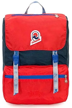 Invicta Jolly III Vintage Laptop Backpack (Moodindigo/Fiestared)