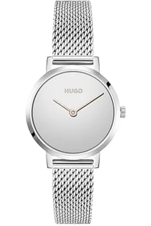 HUGO BOSS Analogue Quartz Watch for Women with Stainless Steel mesh Bracelet - 1540084