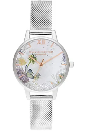 Olivia Burton Analogue Quartz Watch for Women with Stainless Steel Bracelet Stainless Steel Bracelet - OB16SG03