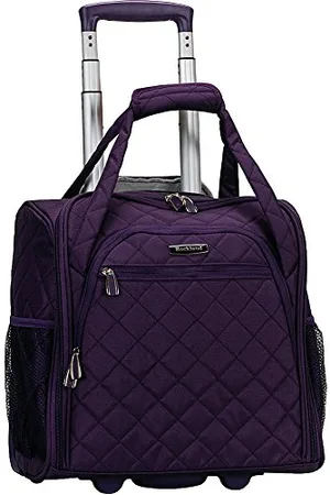 Rockland Melrose Upright Wheeled Underseater Carry-on Luggage, , Carry-On 15-Inch, Melrose Upright Wheeled Underseater Carry-on Luggage