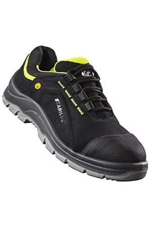 Stabilus Unisex Adults 5320AL Safety Shoes, Black (grün | Schwarz grün | Schwarz), 6 UK
