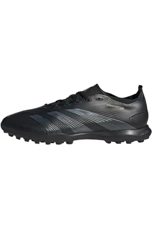 adidas Predator League Football Boots Turf, Core Black/Carbon/Gold Metallic, 7 UK